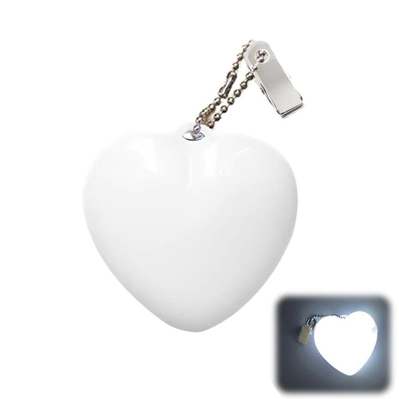 LED Touch-Sensitive Keychain Pendant, 3D Creative Gift Ornament, Bedroom Night Light
